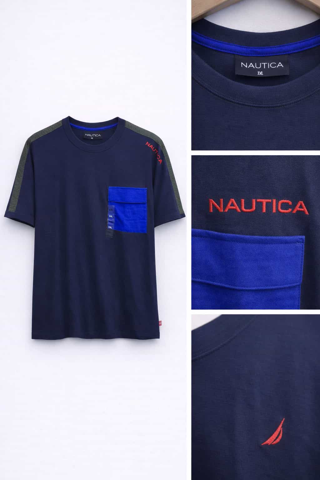 Camiseta Nautica Turquí