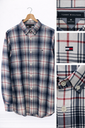 Camisa Tommy hilfiger cuadros tipo manga larga