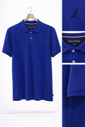 Camiseta Nautica Azul tipo polo