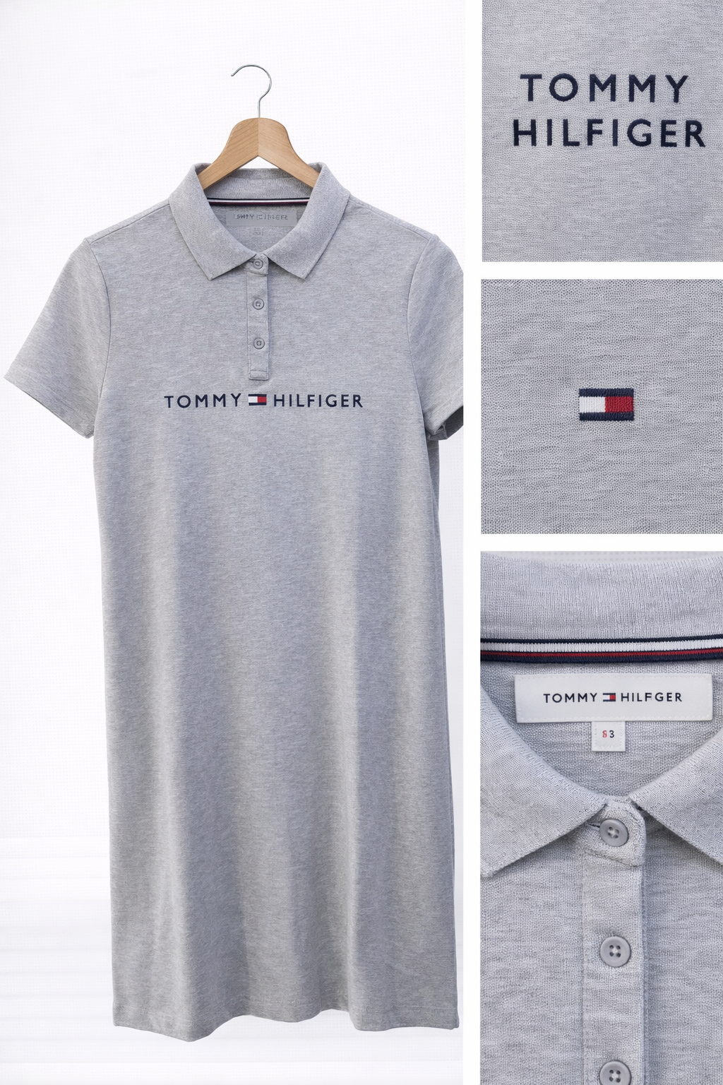 Vestido Tommy hilfiger gris